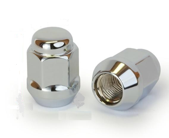 Гайка колеса закрытая LS M12х1,25, ключ 19, конус, хром, H-2006S
