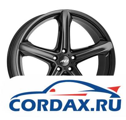 Диск AEZ Yacht dark SUV 8.5x19 5/130 ET50 D71.6 Black