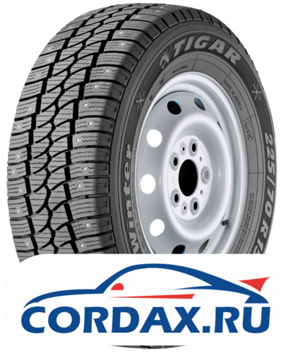 Зимняя шина Tigar 195/60 R16C Cargo Speed Winter 99/97T Шипы