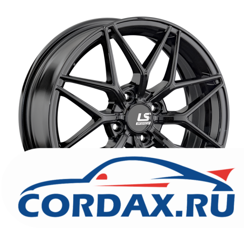 Диск LS FlowForming LS RC85 6x16  4/100 ET40 D60,1 BK