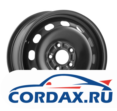 Диск ТЗСК Ford Focus 6.0x15 5/108.00 ET52 D63.3 Black