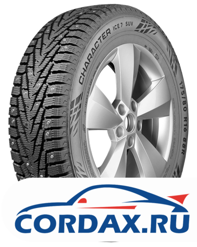 Зимняя шина Ikon 235/75 R15 Character Ice 7 SUV (Nordman 7 SUV) 105T Шипы