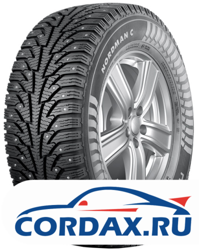 Зимняя шина Nordman 195/75 R16C C 107/105R Шипы