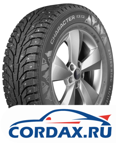 Зимняя шина Ikon 185/75 R16C Character Ice C2 104/102R Шипы