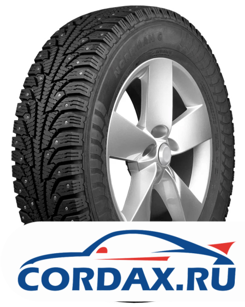 Зимняя шина Ikon Tyres 185/75 R16C Nordman C 104/102R Шипы