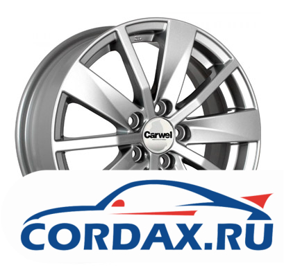 Диск Carwel Имлес 6x15 5/100 ET43 D57.1 S