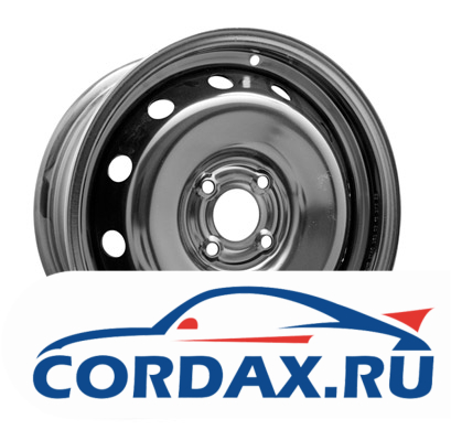 Диск ТЗСК Logan2 6x15 4/100 ET40 D60.1 Black