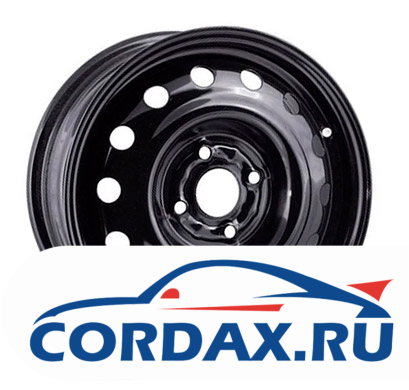 Диск TREBL 53B35B 5.5x14 4/98 ET35 D58.6 Black
