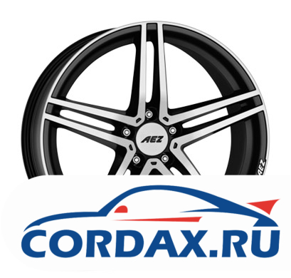 Диск AEZ Portofino dark 9.5x19 5/112 ET35 D66.6 BFP